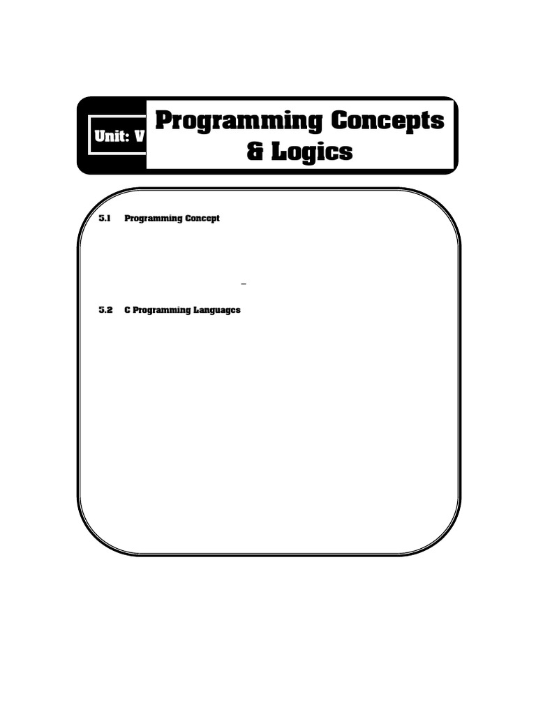 Chapter V | PDF | Programming | Computer Program