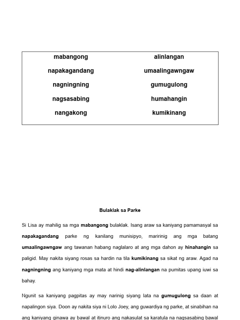 FLIP - Reading Materials | PDF