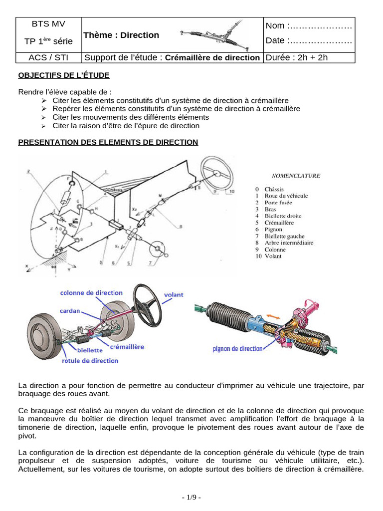 tp1 Direction | PDF | Direction (automobile) | Angle