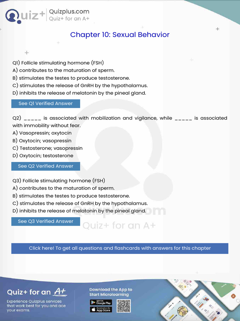 Follicle Stimulating Hormone Fsh | PDF | Cerebellum | Axon