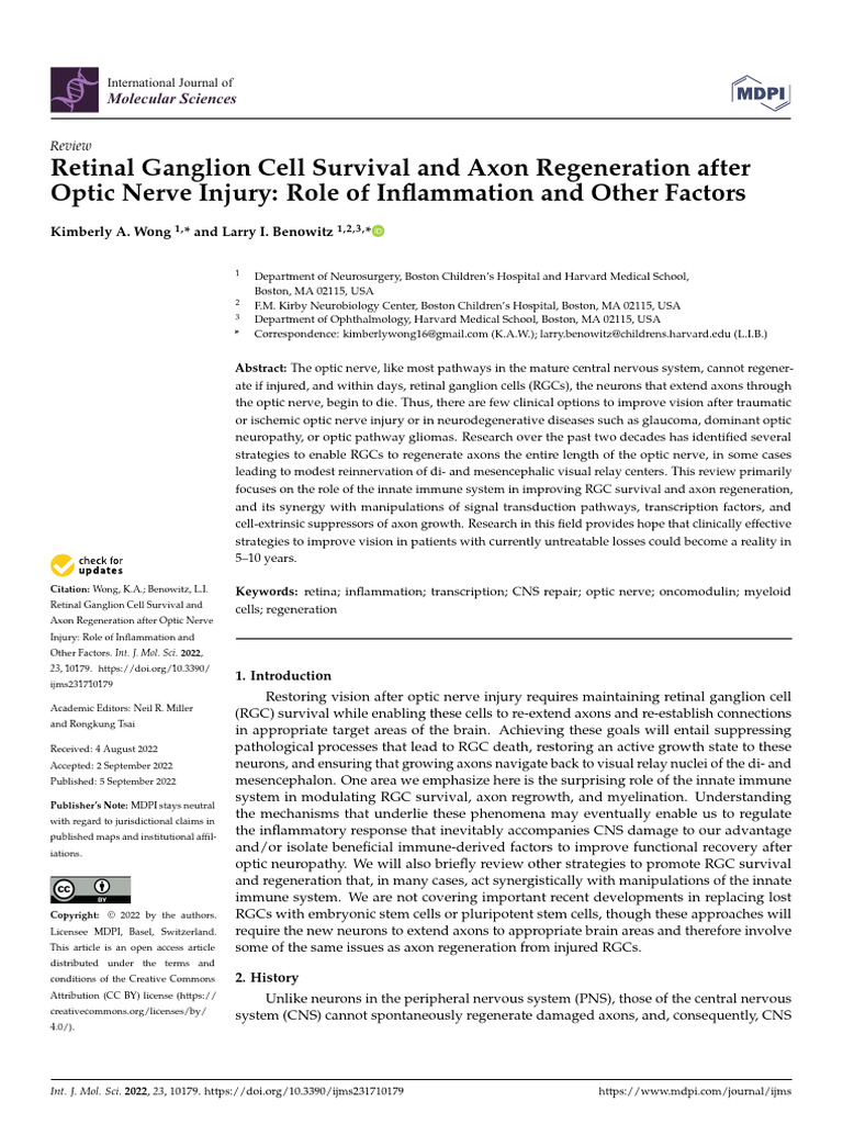 2022_Retinal Ganglion Cell Survival and Axon Regeneration After Optic ...