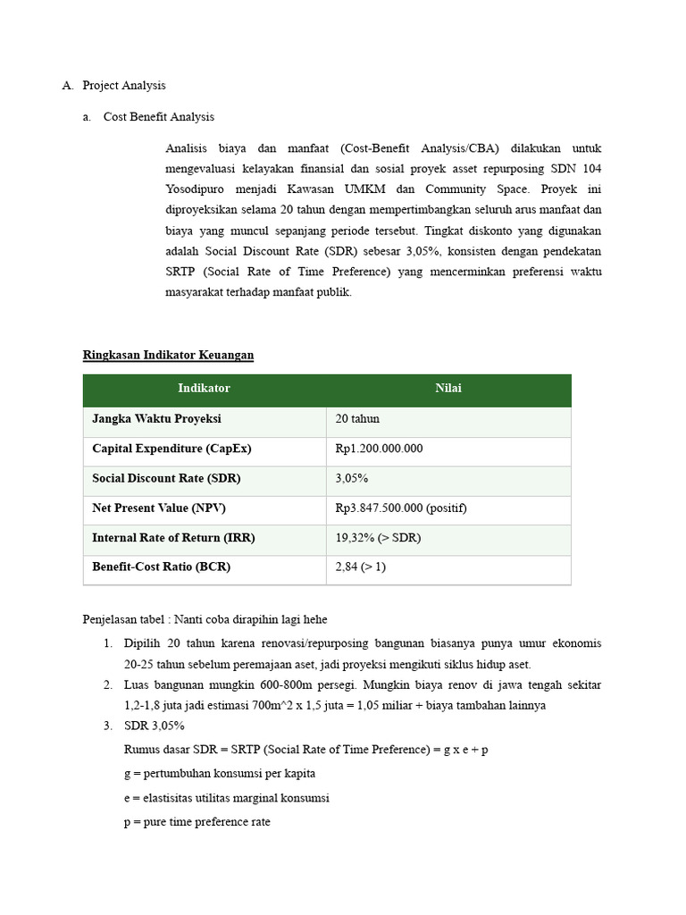 Project Analysis | PDF