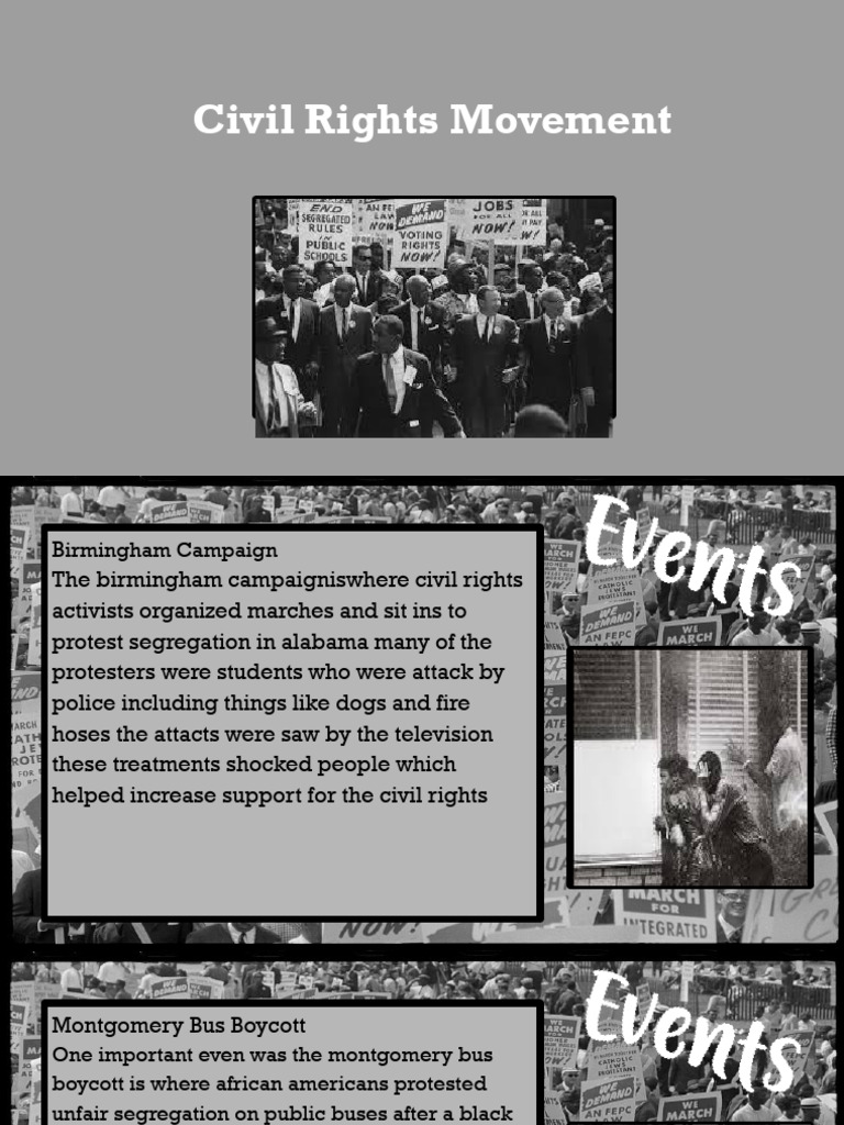 Copy of Copy of Summative Civil Rights Project Template | PDF | Human ...