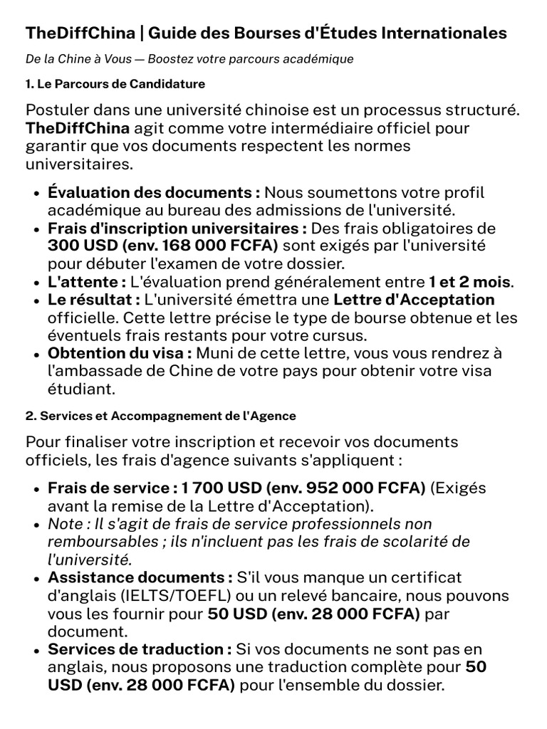 ? Documents Requis Pour La Candidature-3 | PDF