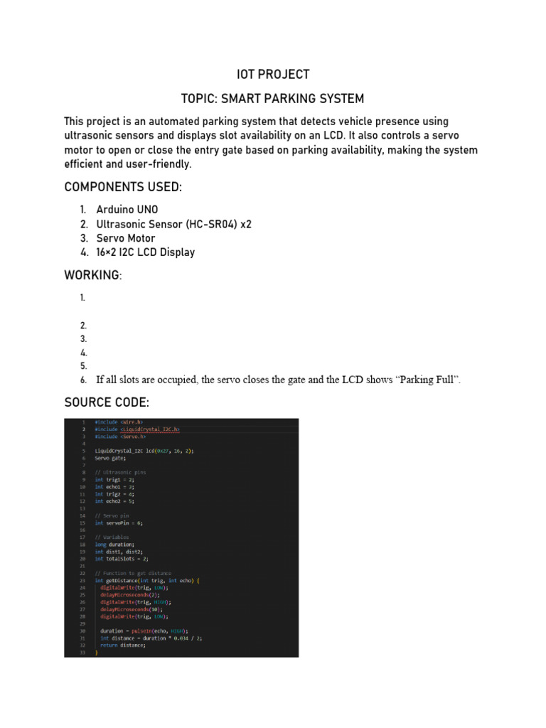 Iot Project | PDF