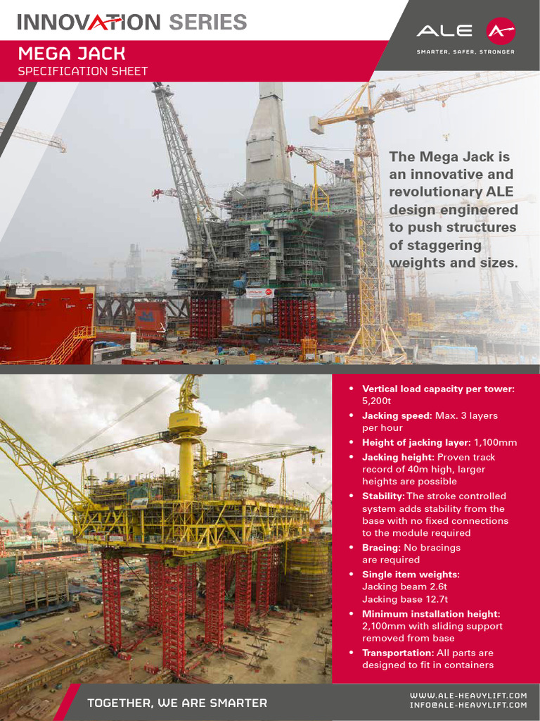 ALE Mega Jack Spec Sheet | PDF