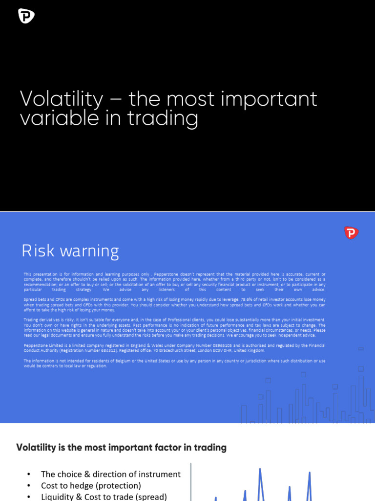 Slides - Chris Weston | PDF | Volatility (Finance) | Contract For ...