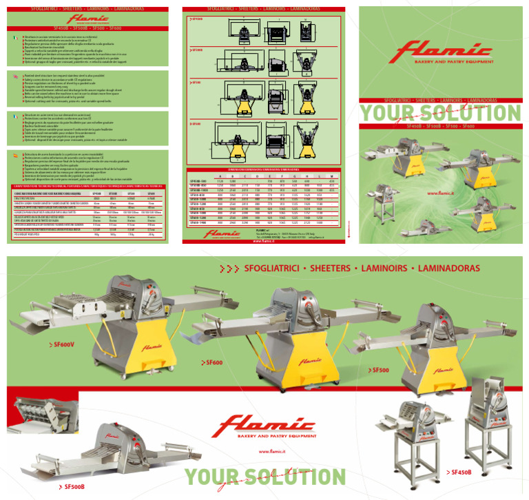 Laminoare Sf450b Sf500b Sf500 Sf600 | PDF