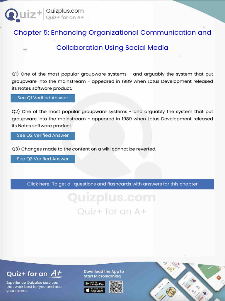 One of the Most Popular Groupware Systems and Arguably the System That ...