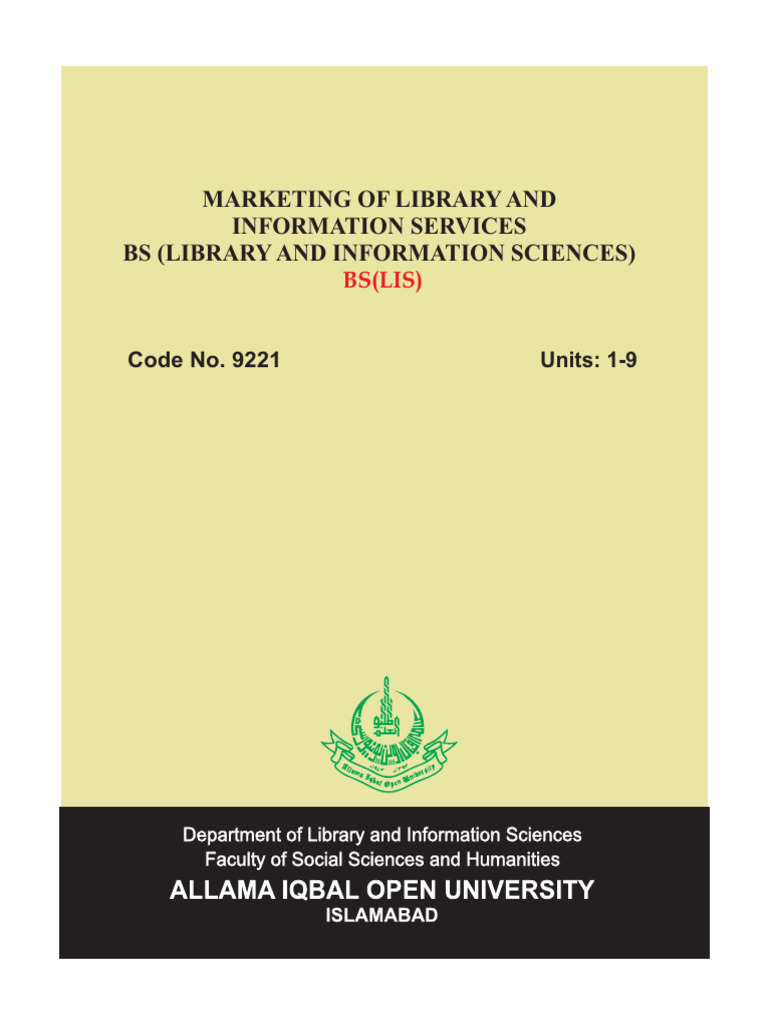 9221 | PDF | Marketing | Libraries