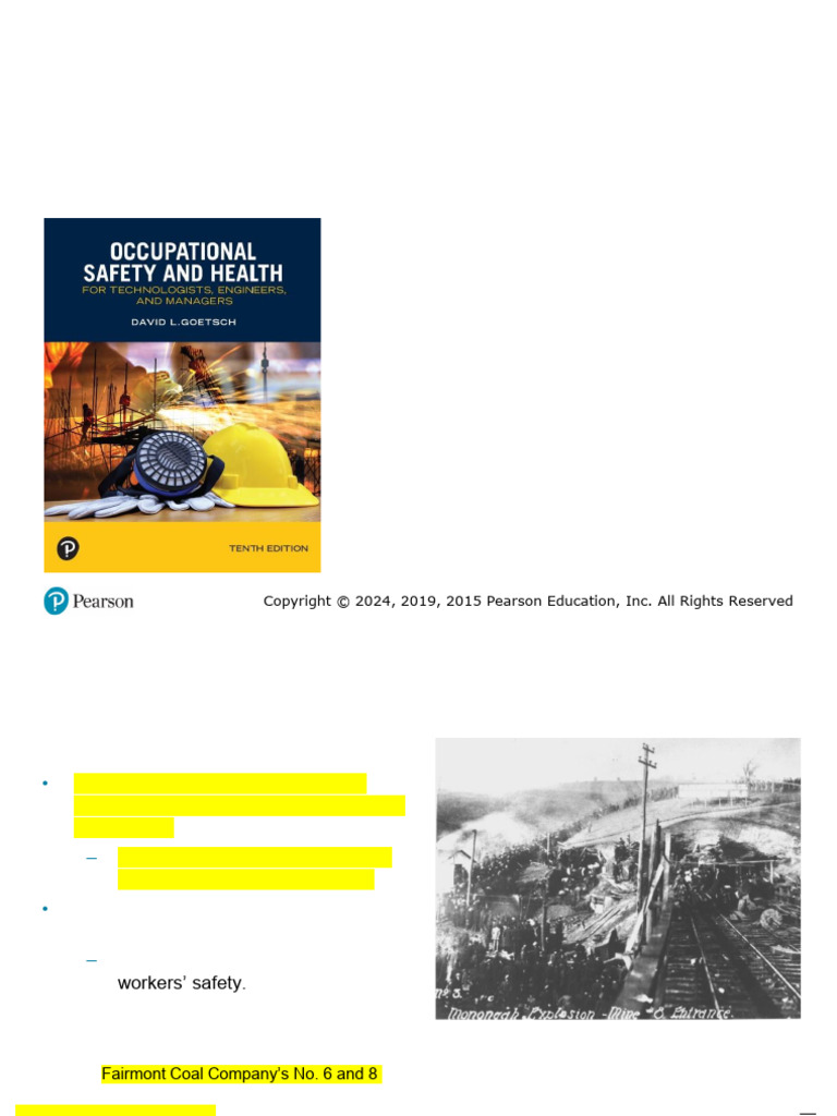 01. Safety and Health Movement, Then and Now-Added by AV | PDF ...