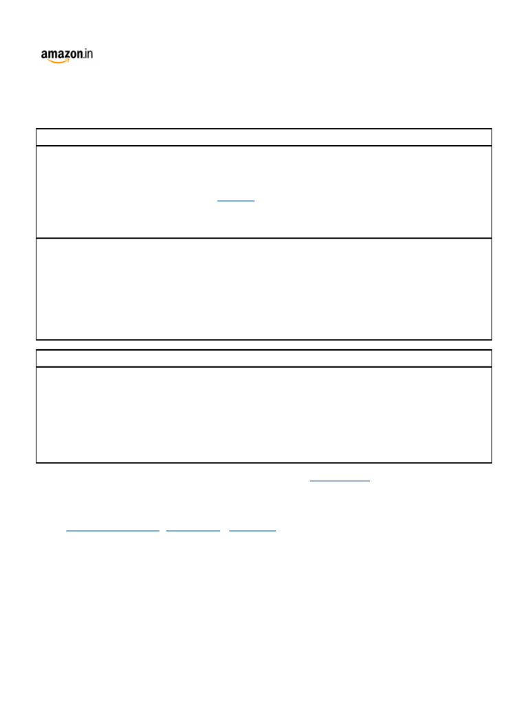 Order Document | PDF
