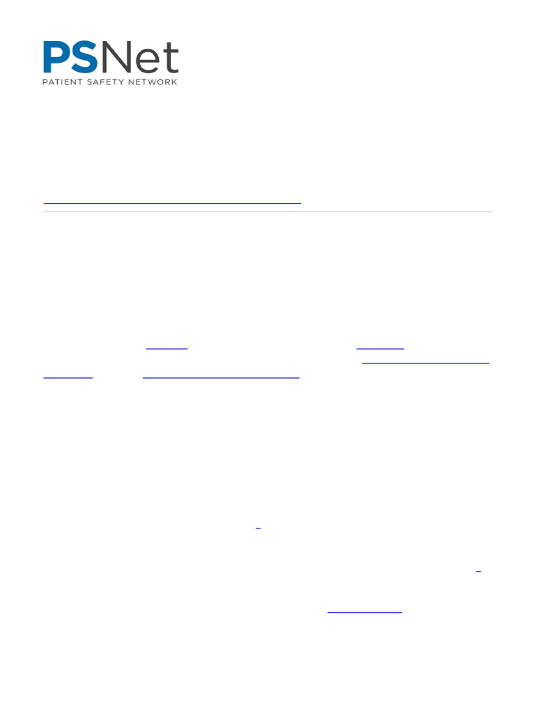 Medication Administration Errors | PDF | Electronic Health Record ...