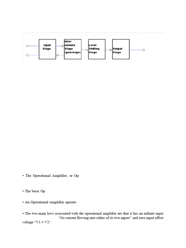 LIC Notes | PDF | Operational Amplifier | Amplifier