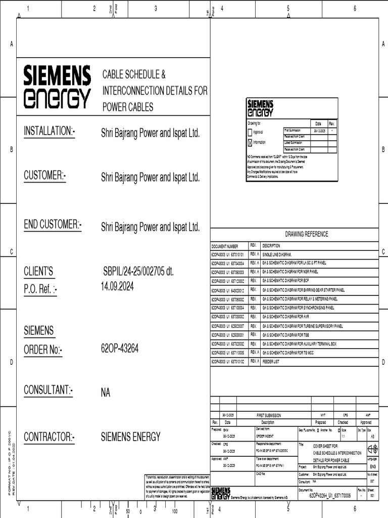 Cable Schedule Power | PDF | Electrical Engineering | Electricity