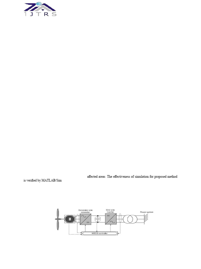 Advanced Control Strategy for Pmsg Based Wind Energy Conversion System ...