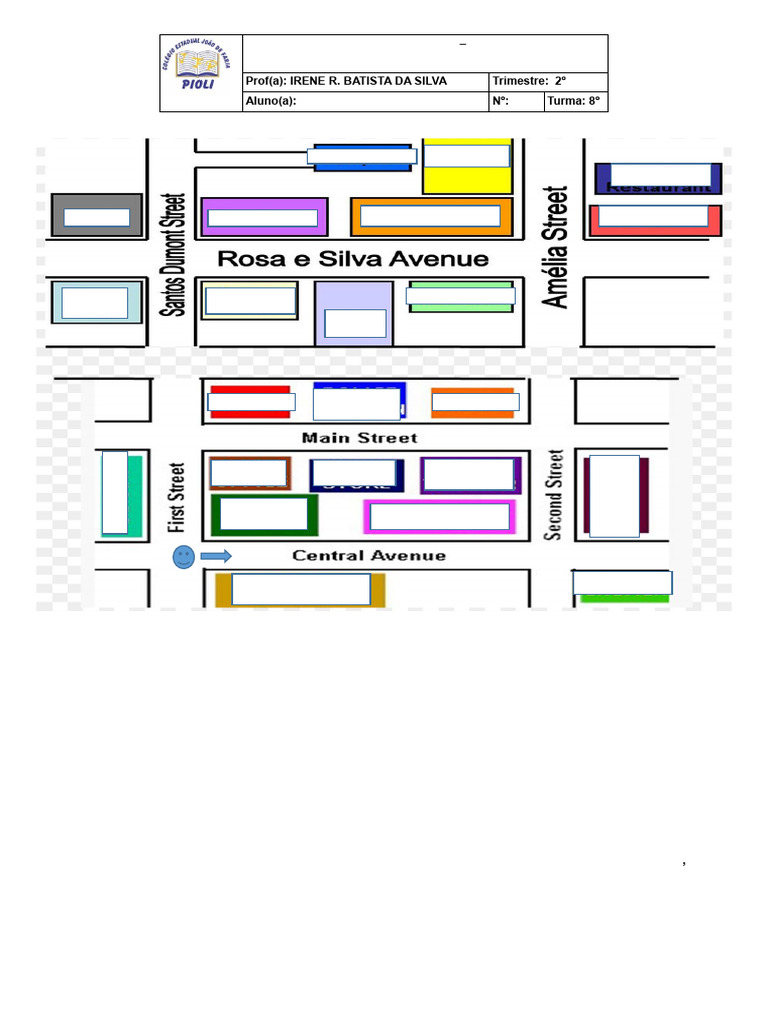 City Map With Text Location23 | PDF
