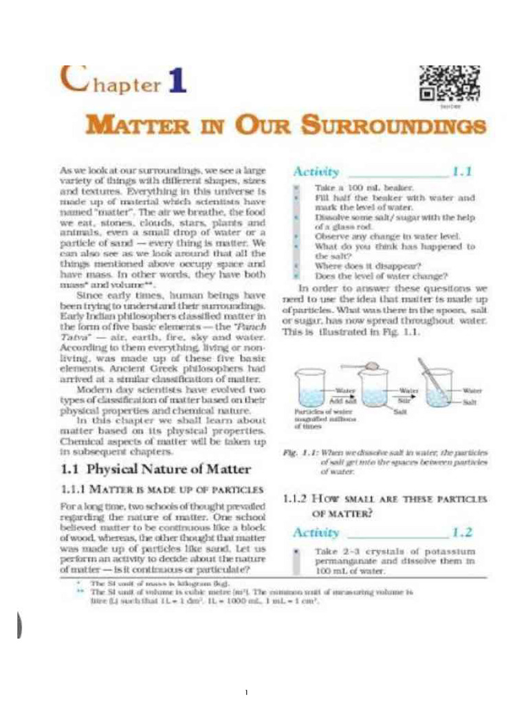 Class 9 Science | PDF
