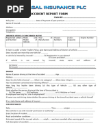 Insurance Incident Report Template | PDF | Social Science