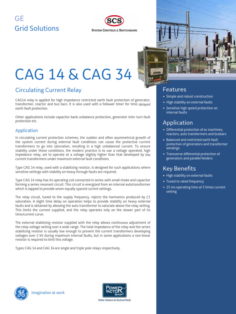 CAG14 and CAG34 Brochure | PDF