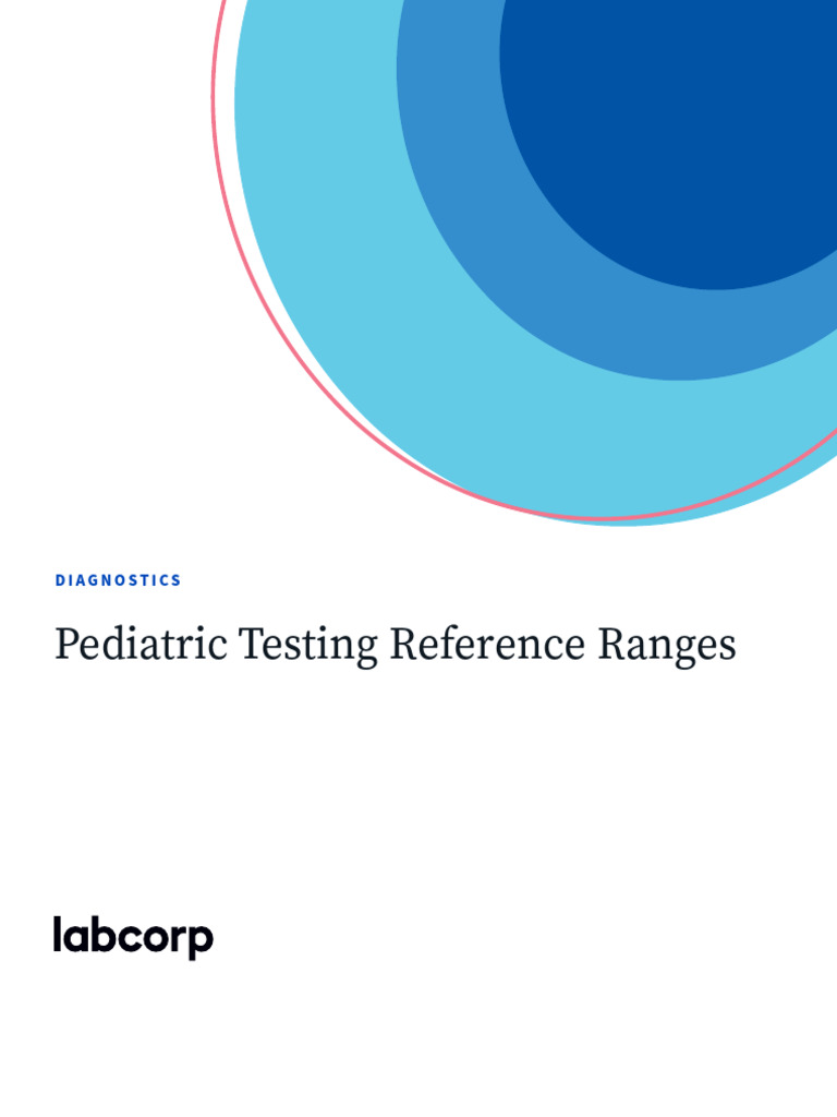 Peditaric Ref Range | PDF