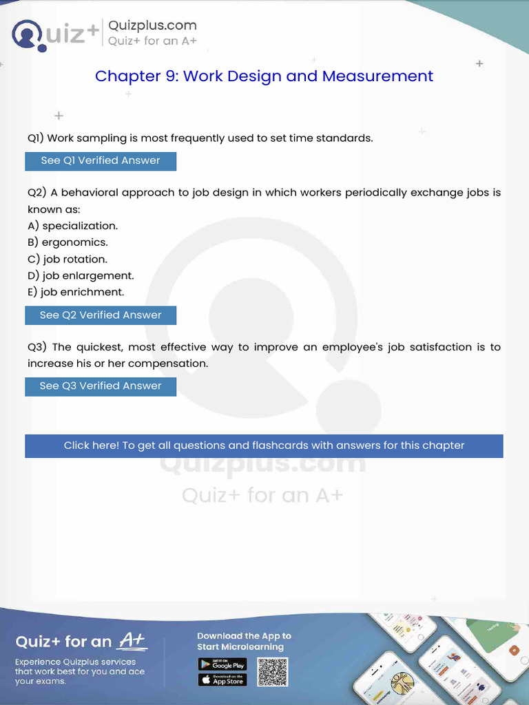 Work Sampling Is Most Frequently Used To Set Time Standards | PDF ...