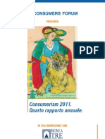 Consumerism 2011 Abstract Quarto Rapporto Annuale