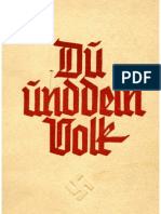 Schrey, Kurt - Du Und Dein Volk (Um 1938, 51 S., Scan, Fraktur)