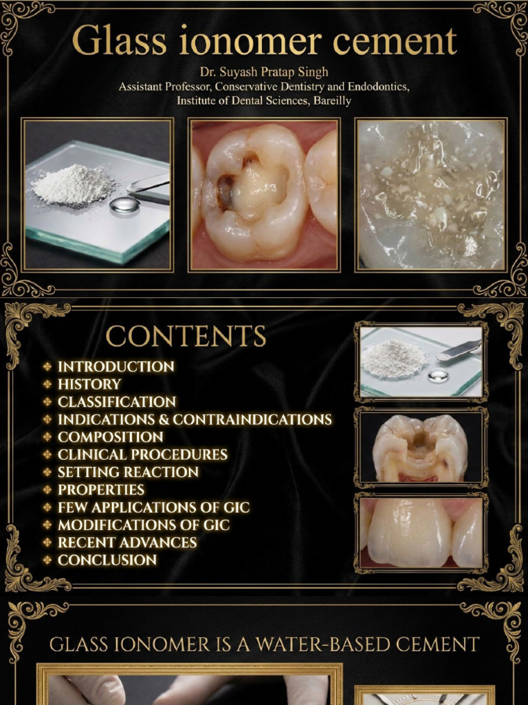 Mastering Glass Ionomer Cements In Depth | PDF