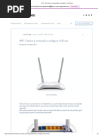 Configuración de Wifi en ONU Router | PDF