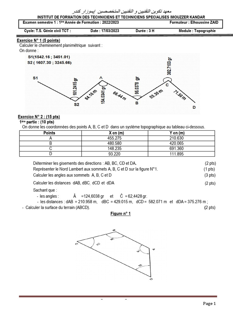 EXAMEN TOPO SEMESTRE 1 Jejsjs JZJSJSJ Jzjsjs | PDF