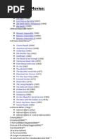 Movie Titles | PDF | Leisure