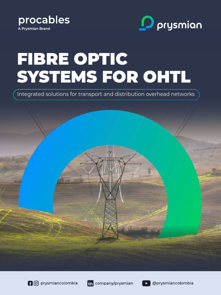 Prysmian-Brochure OPGW WEB | PDF | Fiber Optic Communication | Electric ...