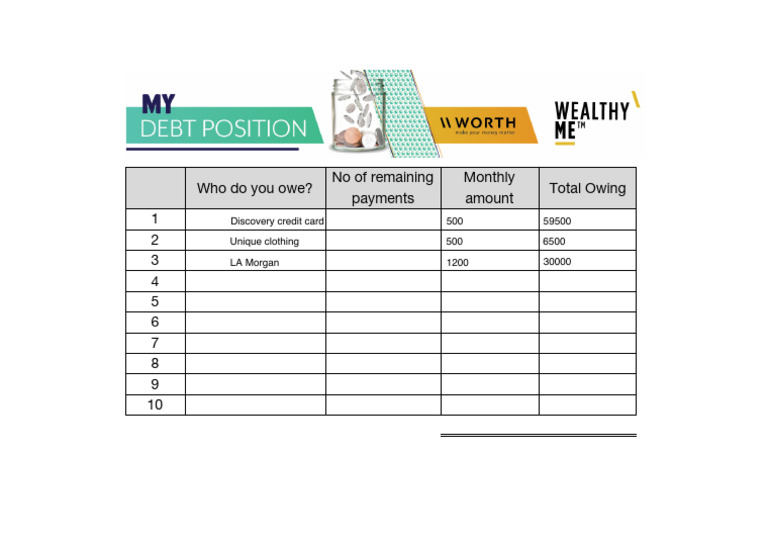 My Debt Position | PDF