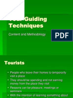 Tour Guiding Techniques: Content and Methodology