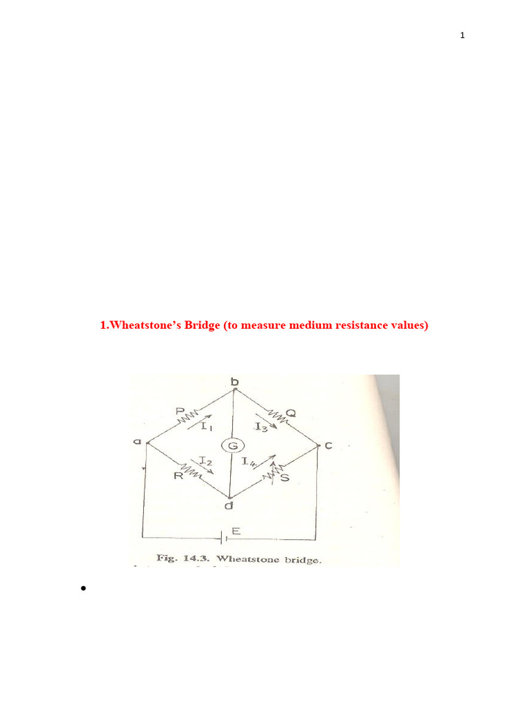 DC Bridges | PDF | Electricity | Electromagnetism