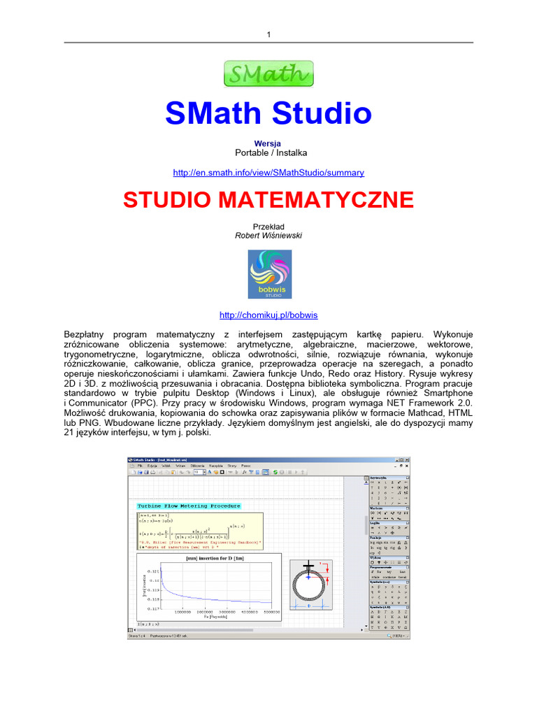 Polski Opis SMath Studio | PDF