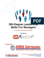 360-Degree Leadership Skills For Managers Inhouse Program Facilitated by G K Lim and Danniel Lim