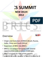 Brics Summit: New Delhi 2012