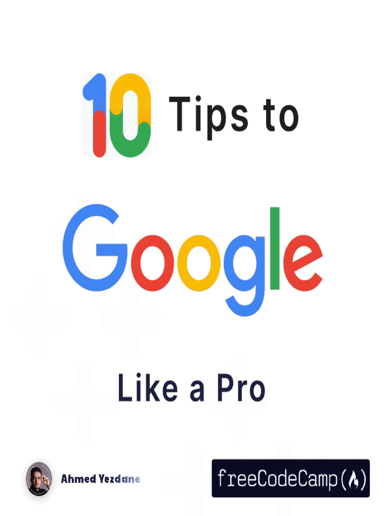 10 Tips to Google Like a Pro | PDF