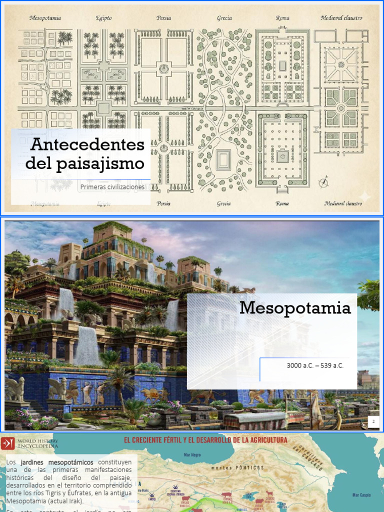 Historia de Los Jardines | PDF | Jardines | Renacimiento