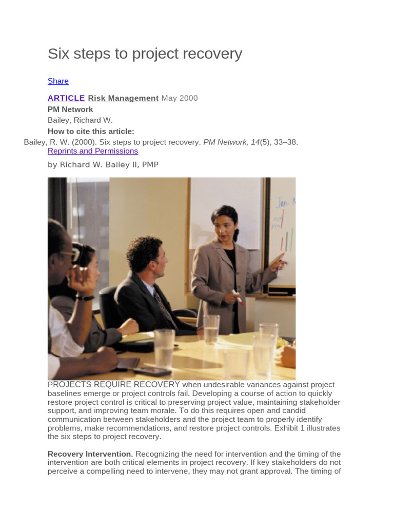 6th Step Recovery Plan | PDF | Project Management | Business