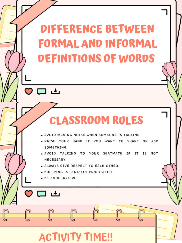 Difference Between Formal and Informal Definitions of Words_20250430 ...