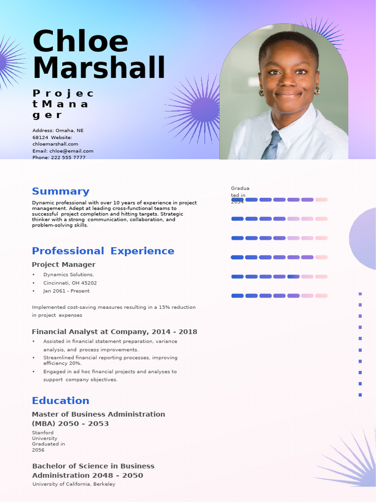 Profile Resume Template | PDF