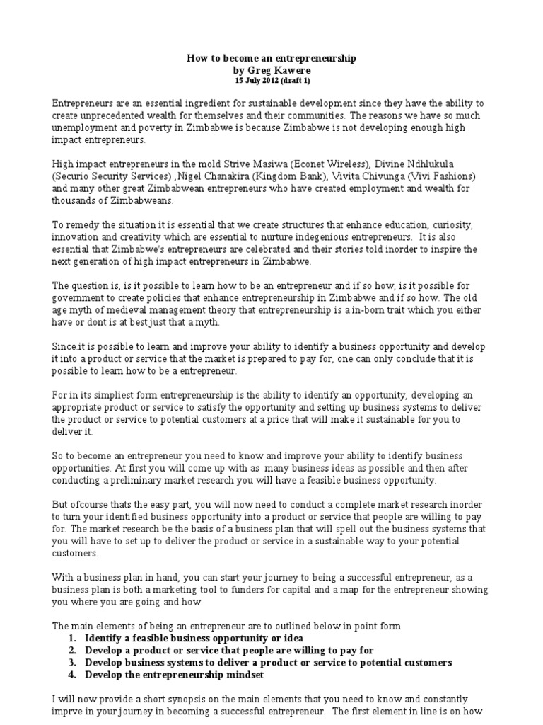 Successful entrepreneurs essays picture