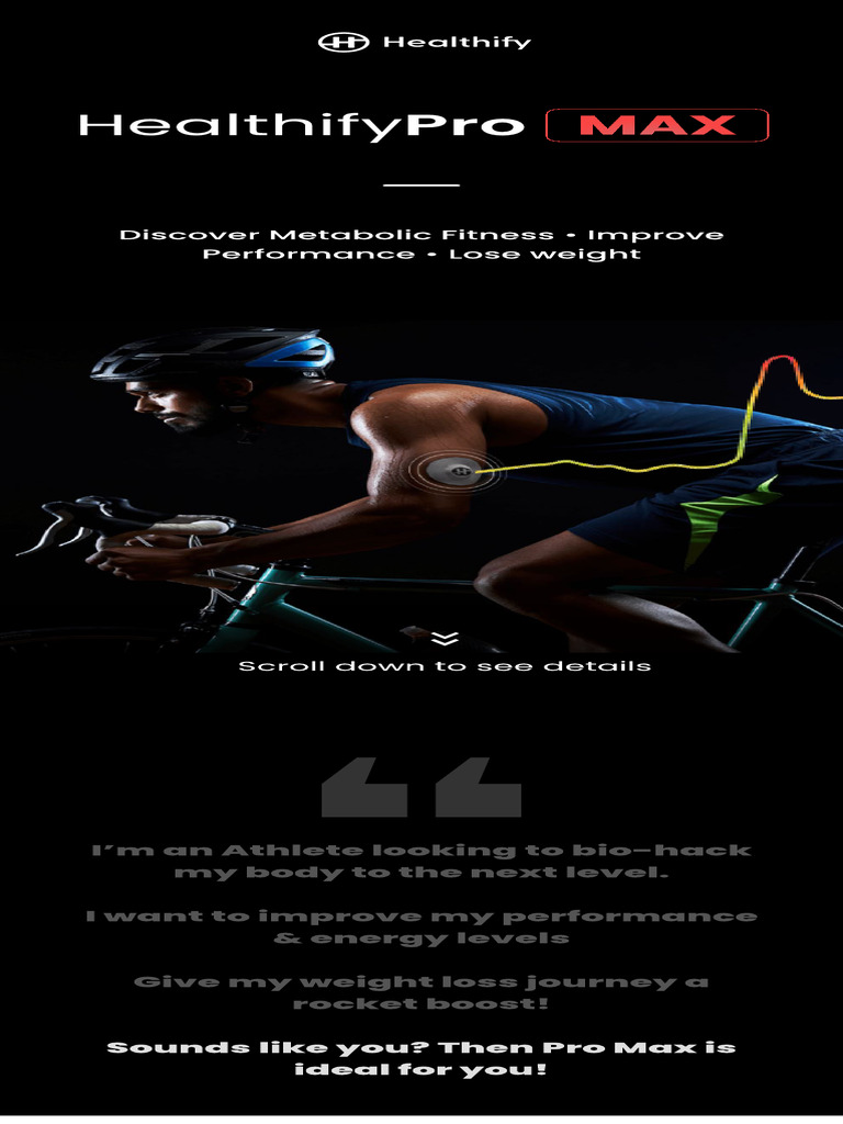 Healthify Pro Max Brochure | PDF