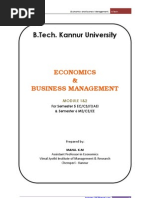 Economics & Business Management (EBM) - Note. Free Download-Pdf - Manu K M