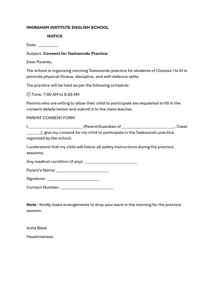 Consent Form | PDF
