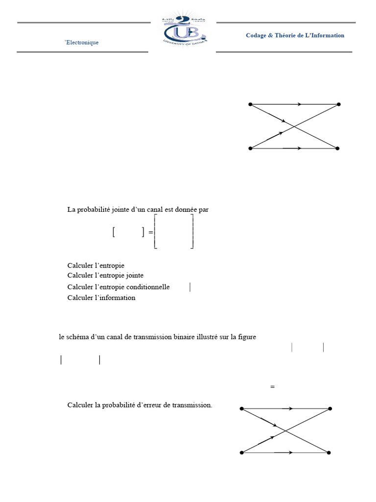 TD2CTI | PDF | Télécommunications | Mathématiques
