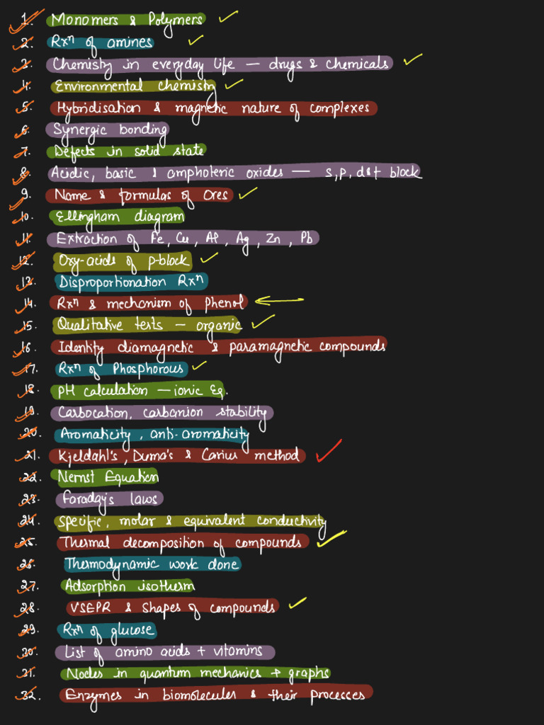 50 Most Important Topics | PDF | Amine | Poly(Methyl Methacrylate)